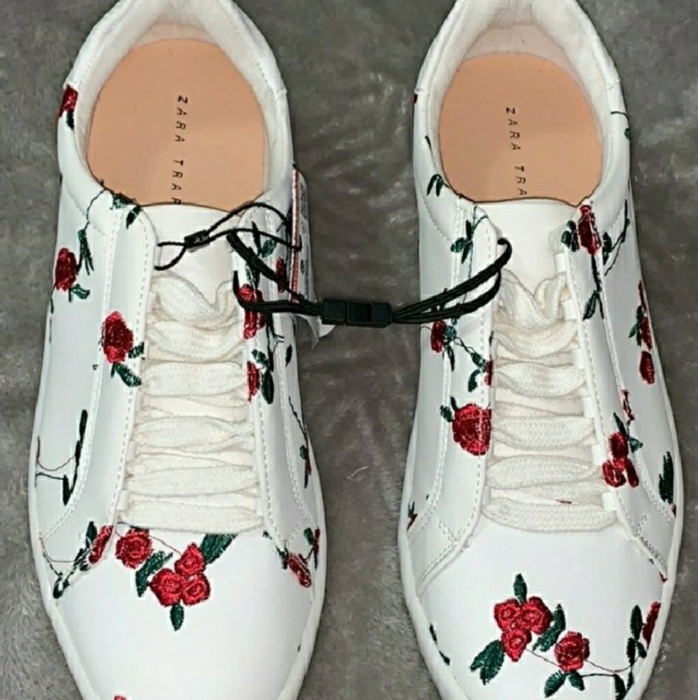 Zara rose sneakers